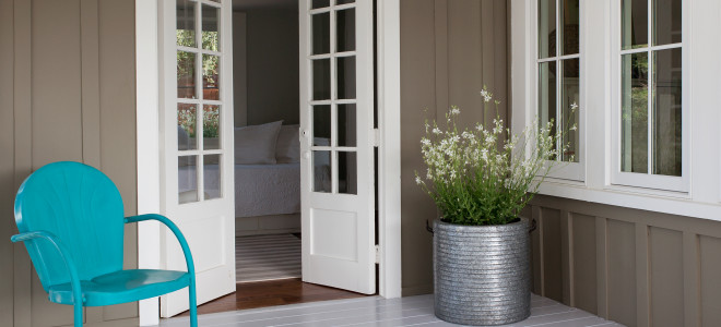 Marrying calm with color....